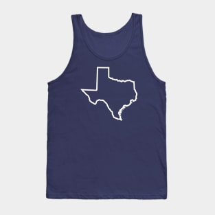 Texas Outline Tank Top